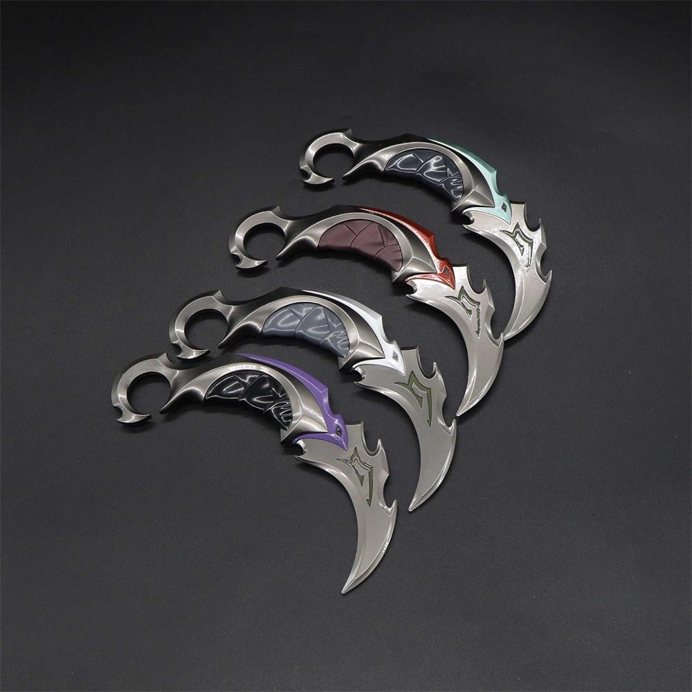 Reaver Karambit Metal Blunt Blade Trainer Cosplay Prop Game Replica - Tophatter Daily Deals