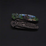 Male Deer Folding Knife Portable Camping Tool - Tophatter Daily Deals