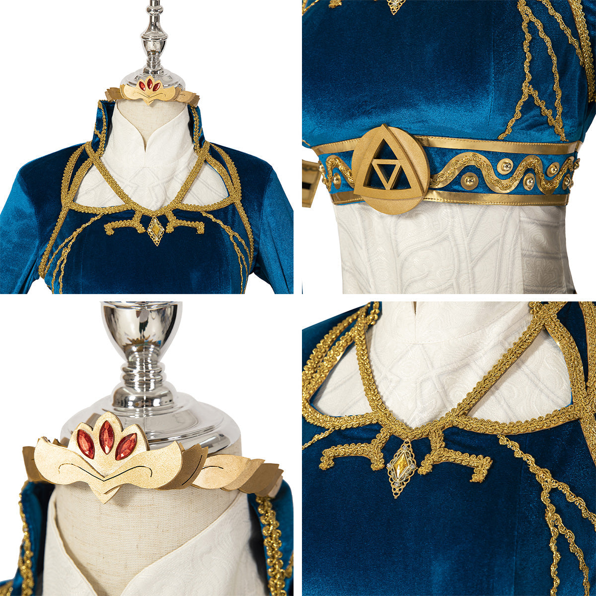 The Legend of Zelda Breath of the Wild Princess Zelda Premium Edition Cosplay Costume Costume - Tophatter Daily Deals