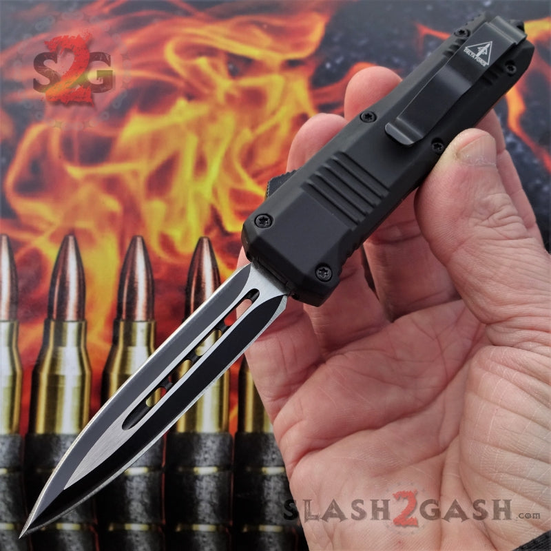 S2G Tactical Small 7" OTF Bullet HK Automatic Knife - 6 Blade Options Knife-OTF - Tophatter Daily Deals