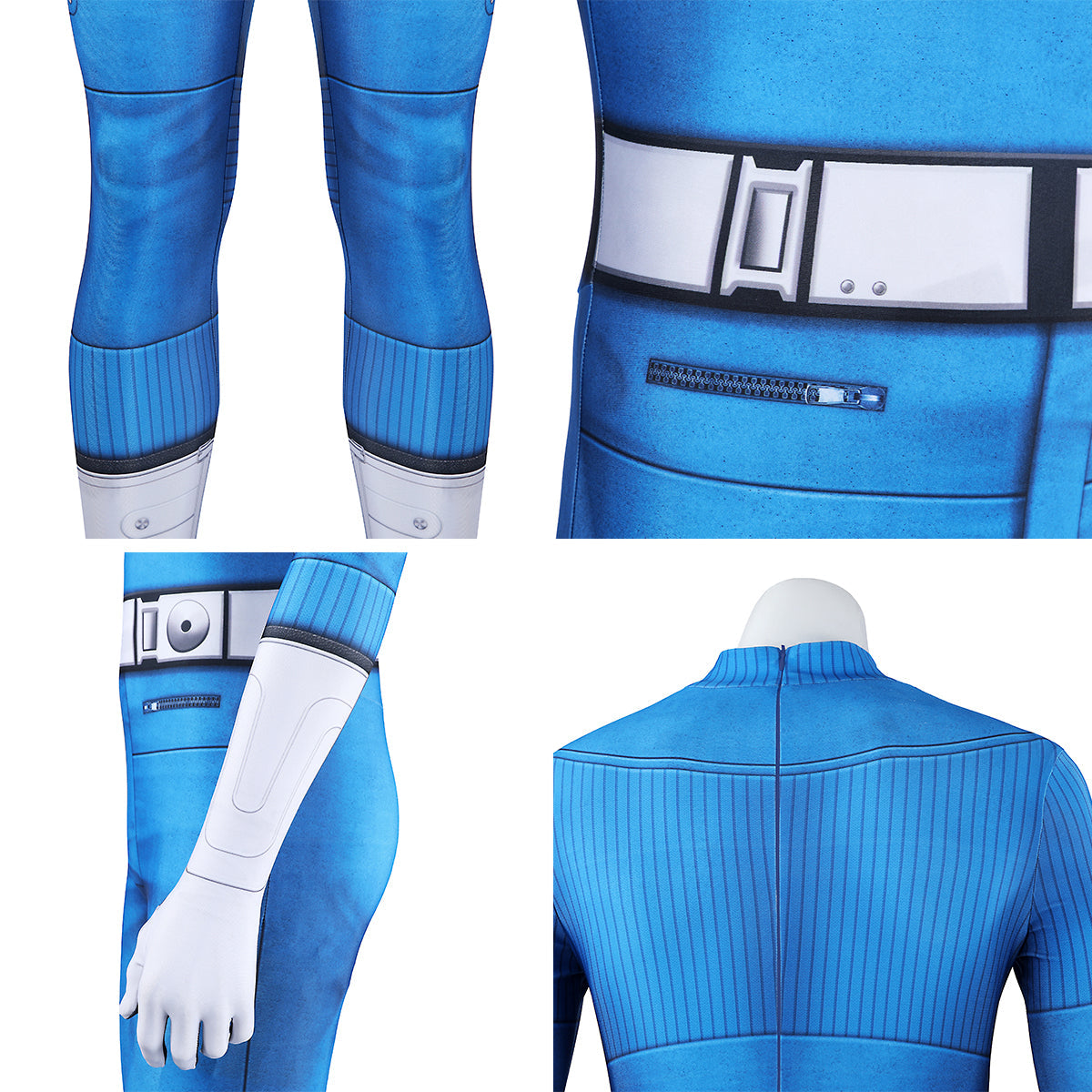 The Fantastic Four: First Steps Reed Richards Mister Fantastic Jumpsuit Cosplay Costume Costume - Tophatter Daily Deals