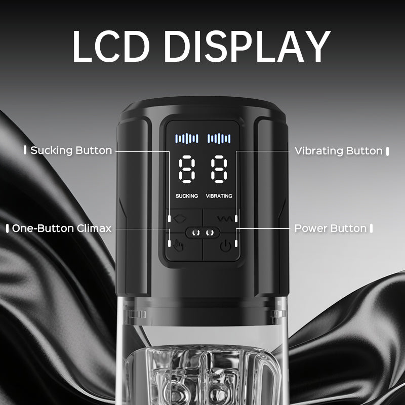 Iron Man - 9 Vibration & Sucking Automatic Blowjob Male Stroker Masturbation Cup - Tophatter Daily Deals