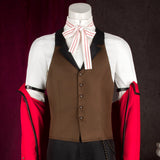 Black Butler Grell Sutcliff Red Butler Shinigami Cosplay Costume Costume - Tophatter Daily Deals