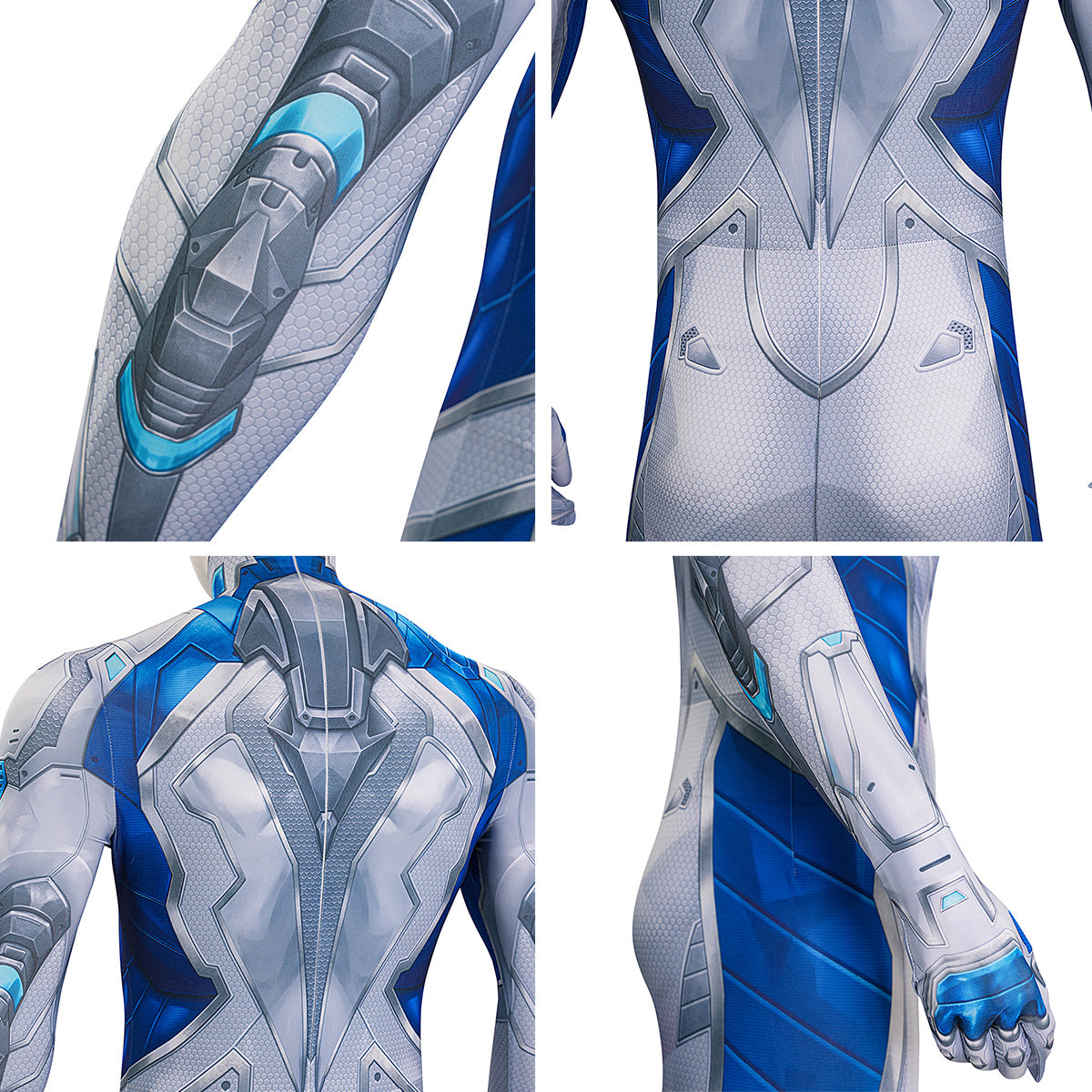 MAV Rivals Mr. Fantastic Blue Jumpsuit Cosplay Costume Costume - Tophatter Daily Deals