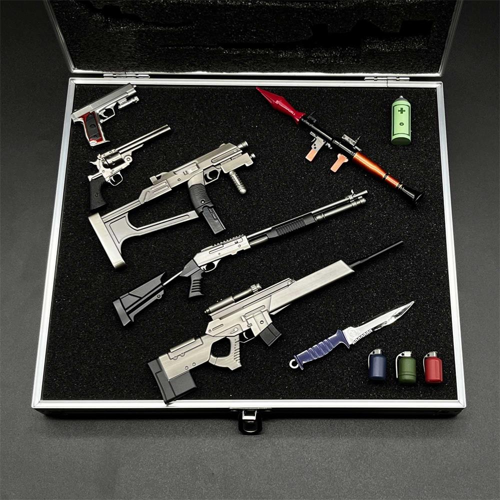 Re4 Weapon Case Leon S Kennedy Metal Mini Weapon Suitcase 11 in 1 - Tophatter Daily Deals