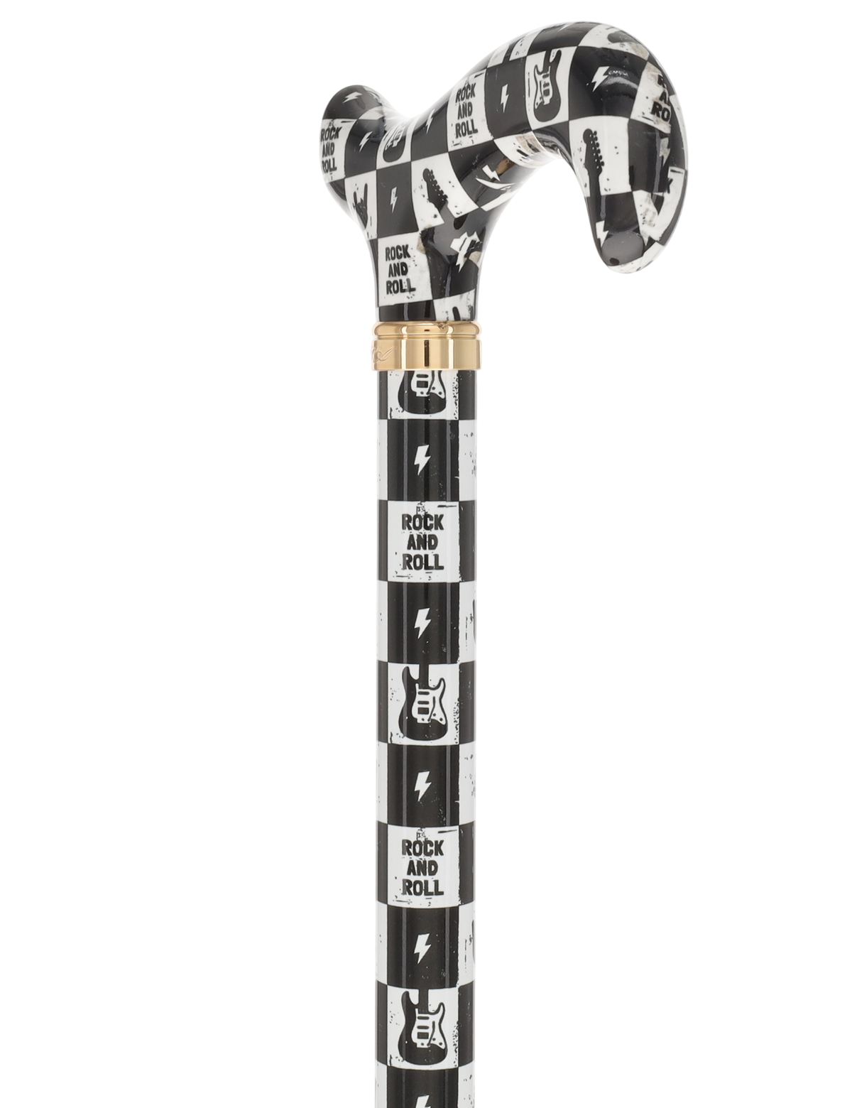 HD Pattern Designer Cane - Matching Handle & Shaft - Durable Adjustable Aluminum - Tophatter Daily Deals