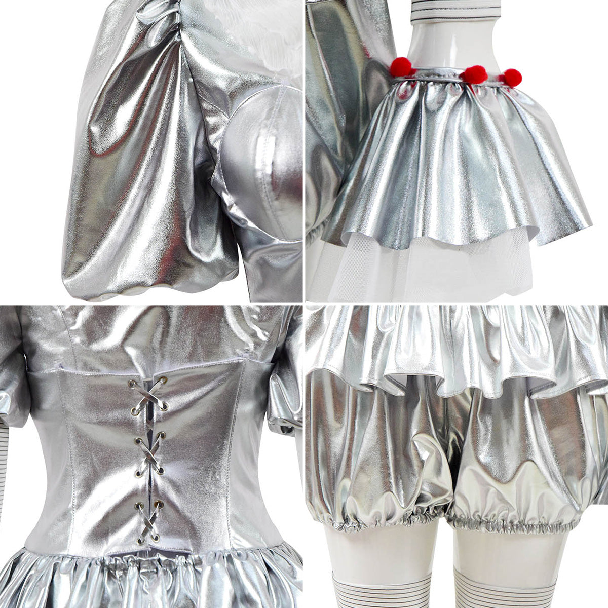 It 2017 Movie Female Pennywise Halloween Cosplay Costume Costume - Tophatter Daily Deals