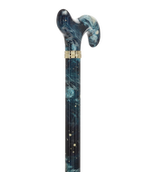 HD Pattern Designer Cane - Matching Handle & Shaft - Durable Adjustable Aluminum - Tophatter Daily Deals