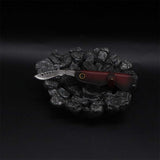 Damascus Steel Nepal Knife With Leather Case - Tophatter Daily Deals