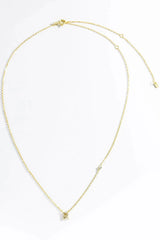 Q To U Zircon 925 Sterling Silver Necklace Necklaces - Tophatter Daily Deals