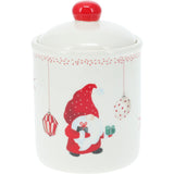 Gonk Christmas Storage Jar | Festive Gnome Kitchen Jar with Airtight Lid - 15cm Jar - Tophatter Daily Deals