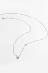 A To F Zircon 925 Sterling Silver Necklace Necklaces - Tophatter Daily Deals