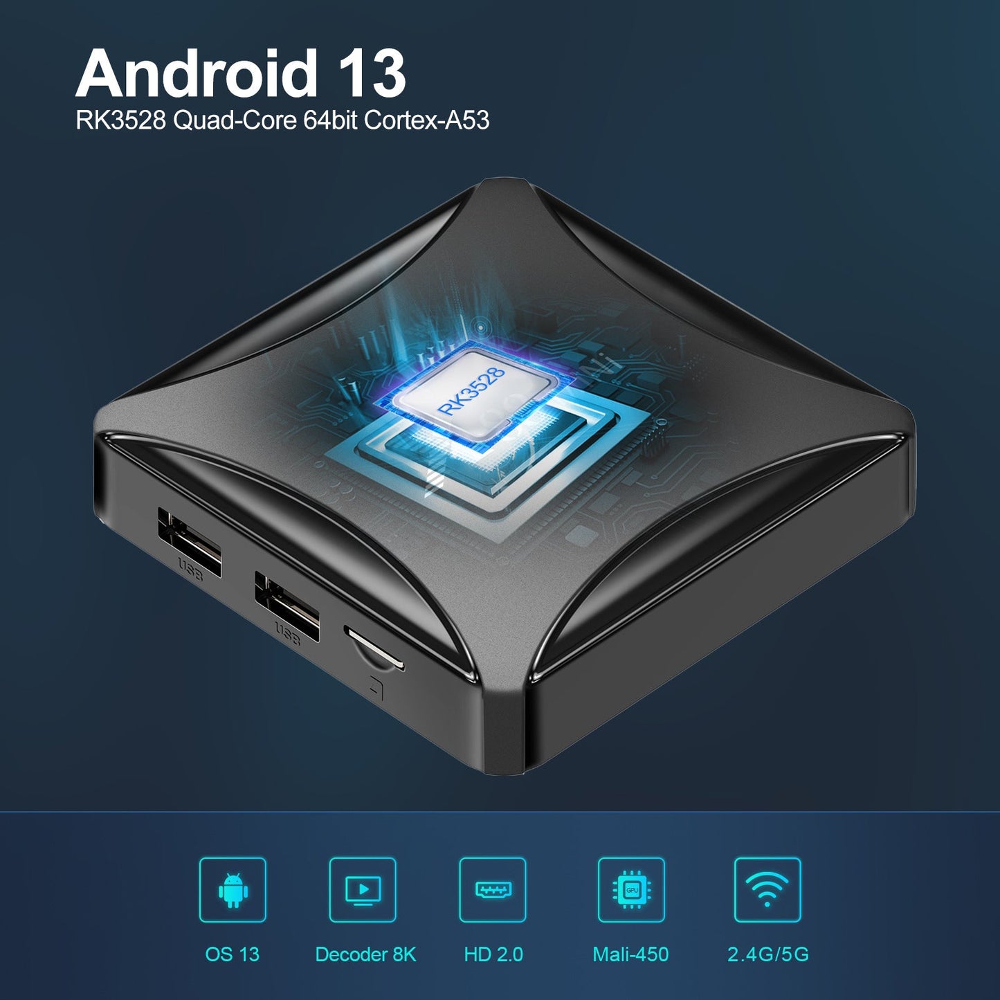 Android Dual-band Wireless Network Set-top Box 0 - Tophatter Daily Deals
