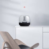 Blue Glass Speaker Desktop MINI Computer Bass 0 - Tophatter Daily Deals