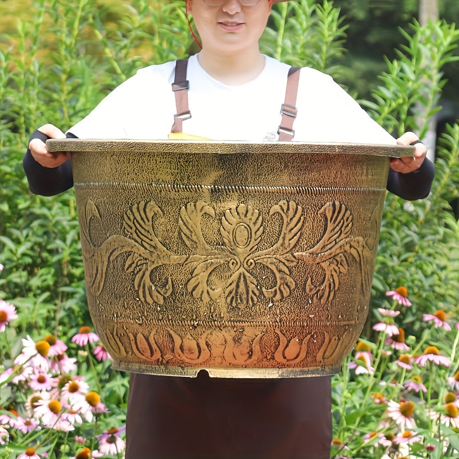 Planter Pot for Garden Decor Pots & Planters - Tophatter Daily Deals