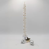 Gold Star Advent Dinner Candle | Numbered Christmas Calendar Candle - 29cm Advent Candle - Tophatter Daily Deals