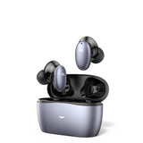 Active Noise Canceling Bluetooth Earphones Grey 0 - Tophatter Daily Deals