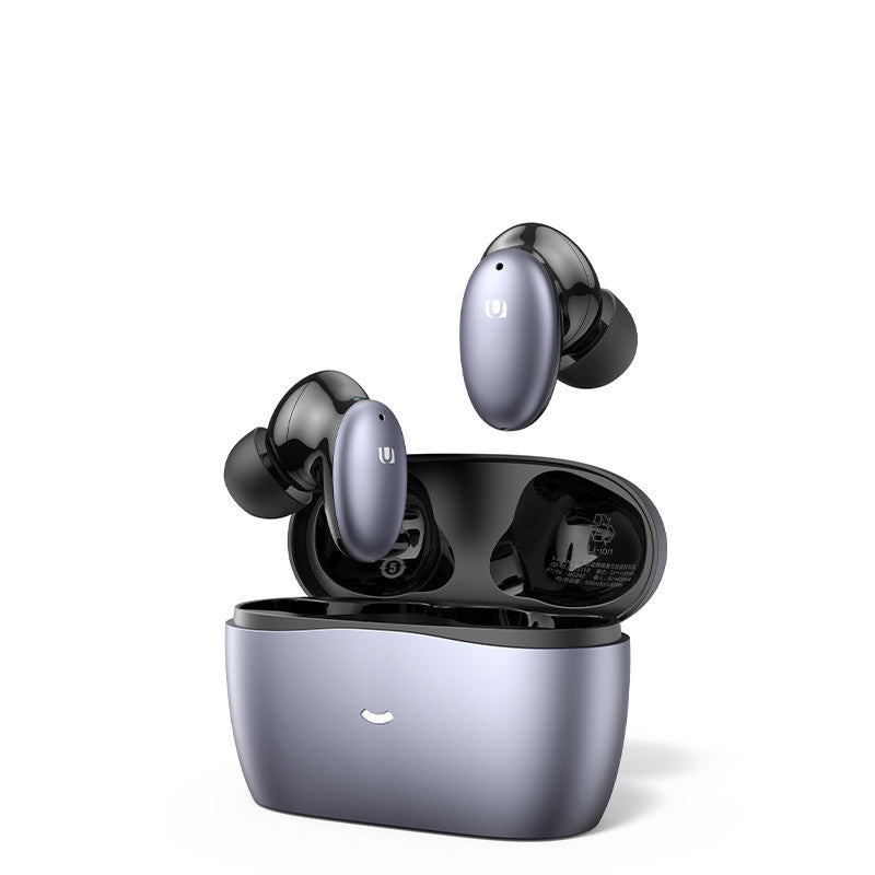 Active Noise Canceling Bluetooth Earphones Grey 0 - Tophatter Daily Deals