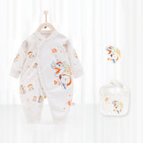 Baby's Pure Cotton Thermal Jumpsuit Lion dance 0 - Tophatter Daily Deals