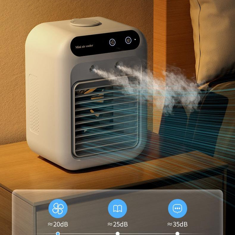 Air Conditioner Air Cooler Fan Water Cooling Fan Air Conditioning For Room Office Portable Air Conditioner Cars 0 - Tophatter Daily Deals