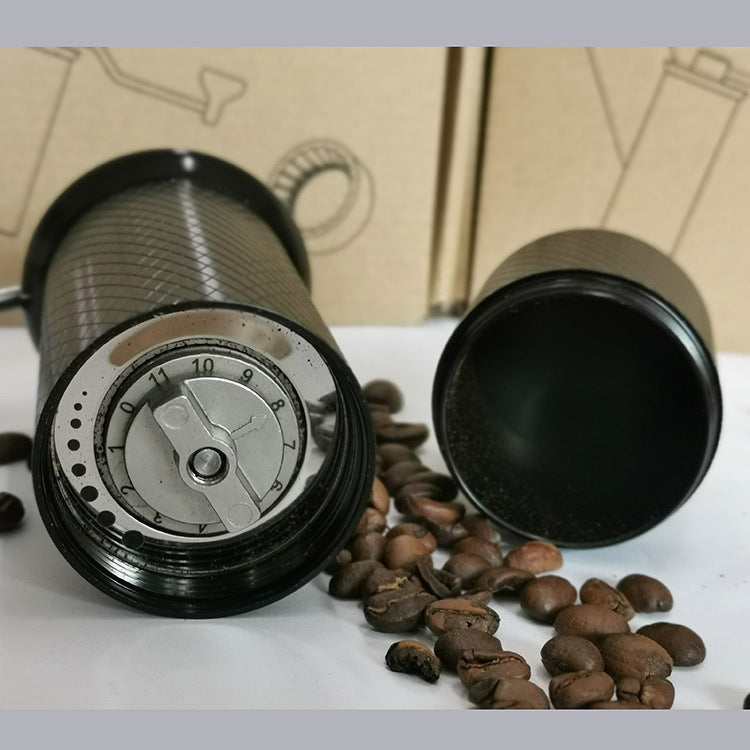 Bean Grinder Household Grinder Aluminum Alloy Body 0 - Tophatter Daily Deals