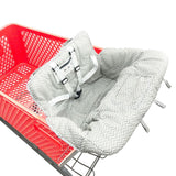 Baby Out Shopping Cart Seat Gray Striped Upgraded Version 0 - Tophatter Daily Deals