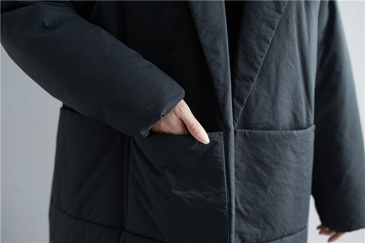 Artistic Loose Plus Size Women's Slim Coat 0 - Tophatter Daily Deals