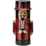 Christmas Nutcracker Cookie & Biscuit Tin | 3D Nutcracker Soldier Storage Tin Biscuit Tin - Tophatter Daily Deals