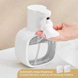 Automatic Foam Soap Dispenser – Touchless, USB Rechargeable, Adjustable Volume White Kitchen Tools & Gadgets - Tophatter Daily Deals