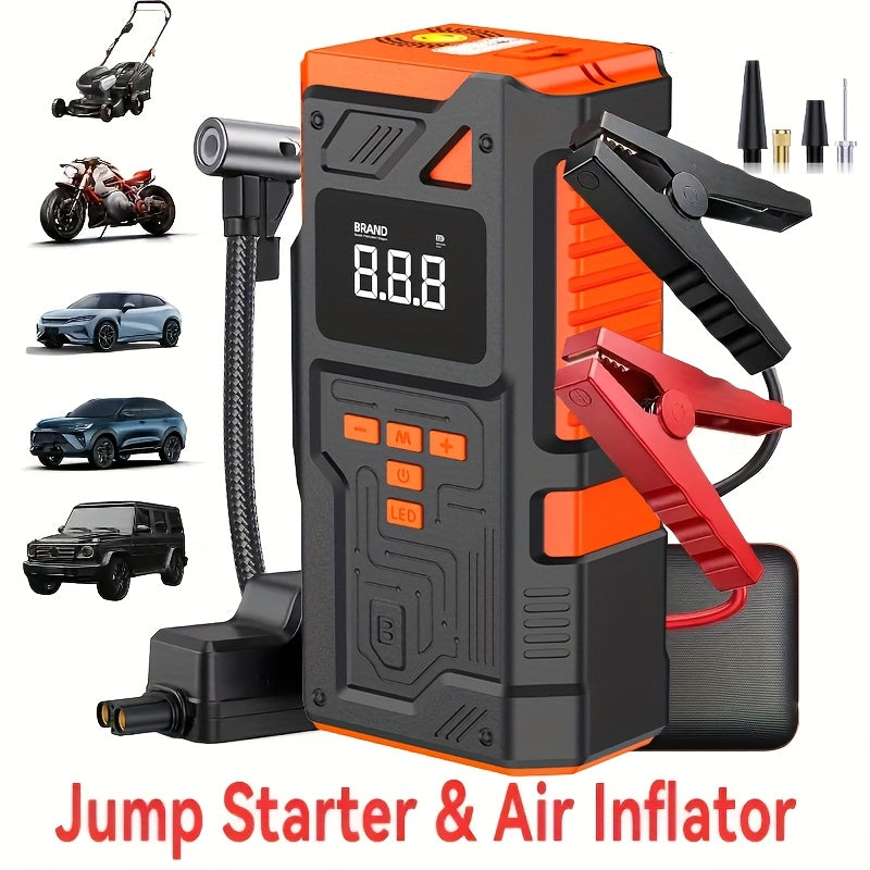 Mini Air Compressor Pump Digital Display Tire Inflator Tools > Air Compressor > Air Compressors - Tophatter Daily Deals