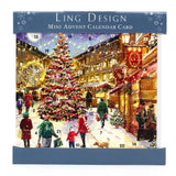 Christmas Eve - Christmas Advent Calendar | Advent Greetings Card & Envelope Advent Calendar - Tophatter Daily Deals