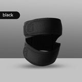 Built-in Double Silicone Pressure Adjustable Patella Retinaculum Black 0 - Tophatter Daily Deals