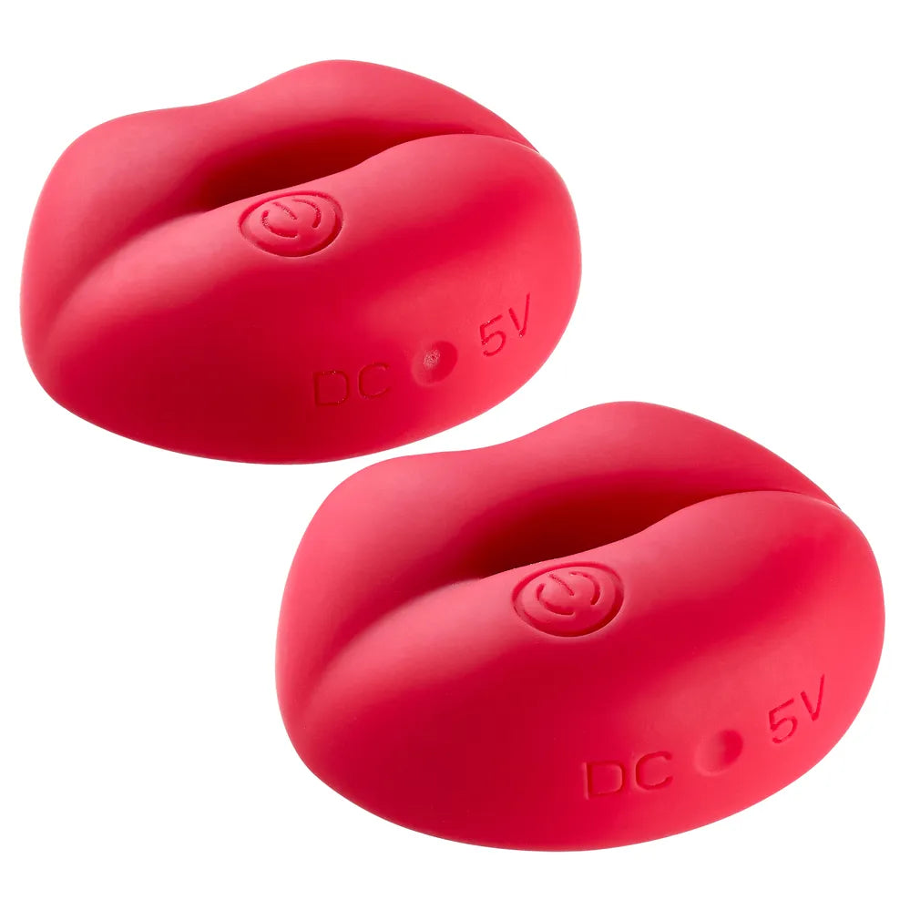 Cloud 9 Naughty Nips (Red) – Rechargeable Vibrating Nipple Clamps > Sex Toys > Nipple Clips - Tophatter Daily Deals