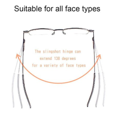 Reading Glasses Foldable Slim Case Compact Travel 2025 - Tophatter Daily Deals