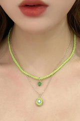 Fruit Pendant Double-Layered Necklace Necklaces - Tophatter Daily Deals