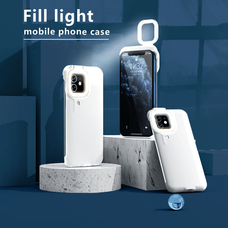 Beauty Fill Light Cover Beauty Phone Case Shell Selfie Light Up Case 0 - Tophatter Daily Deals