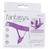 Fantasy For Her Ultimate G-Spot Butterfly Strap-On Vibe Vibrators > Wearable & Panty Vibrators - Tophatter Daily Deals
