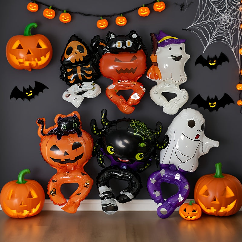 Halloween Pumpkin Wrist Balloons (50pcs) Halloween - Tophatter Daily Deals