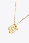 A to J Letter Pendant Nekclace Necklaces - Tophatter Daily Deals