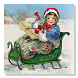 Vintage Suitcase Christmas Advent Calendar | Traditional Picture Advent Calendar Advent Calendar - Tophatter Daily Deals