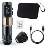 Adjustable Stroke Brushless Tattoo Pen Battery Pen High Power Gold single battery USB 0 - Tophatter Daily Deals