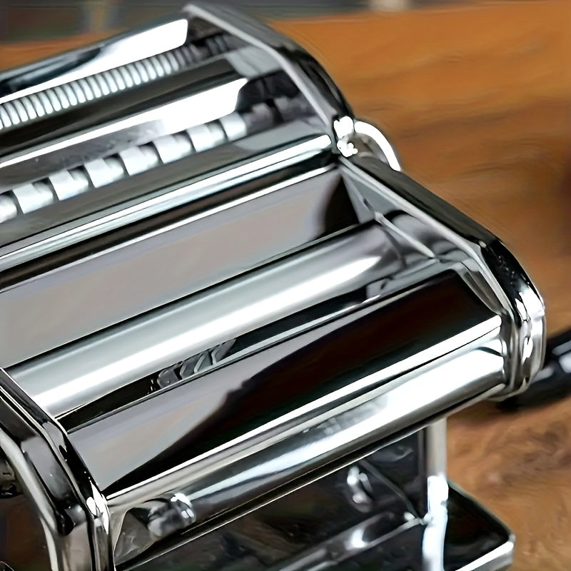 Manual Stainless Steel Pasta Maker Tool Kitchen Appliances - Tophatter Daily Deals