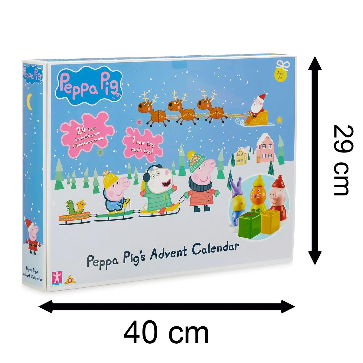 Peppa Pig Christmas Advent Calendar | Childrens Toy Figures Advent Calendar Advent Calendar - Tophatter Daily Deals