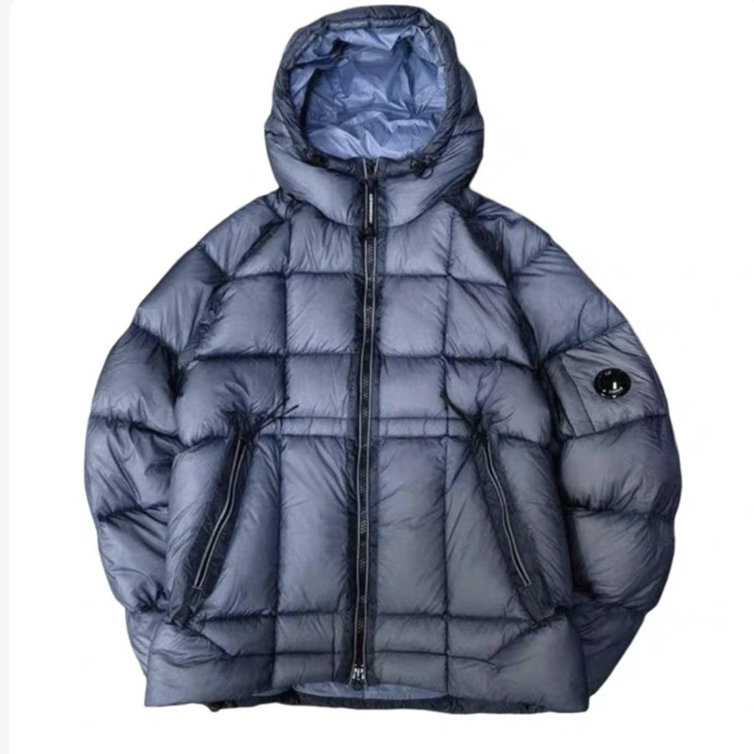 Warm Padded Coat - Boxy Midlength, Cotton, For Winter 3D Changing Face Moving Picture Frame - Tophatter Daily Deals