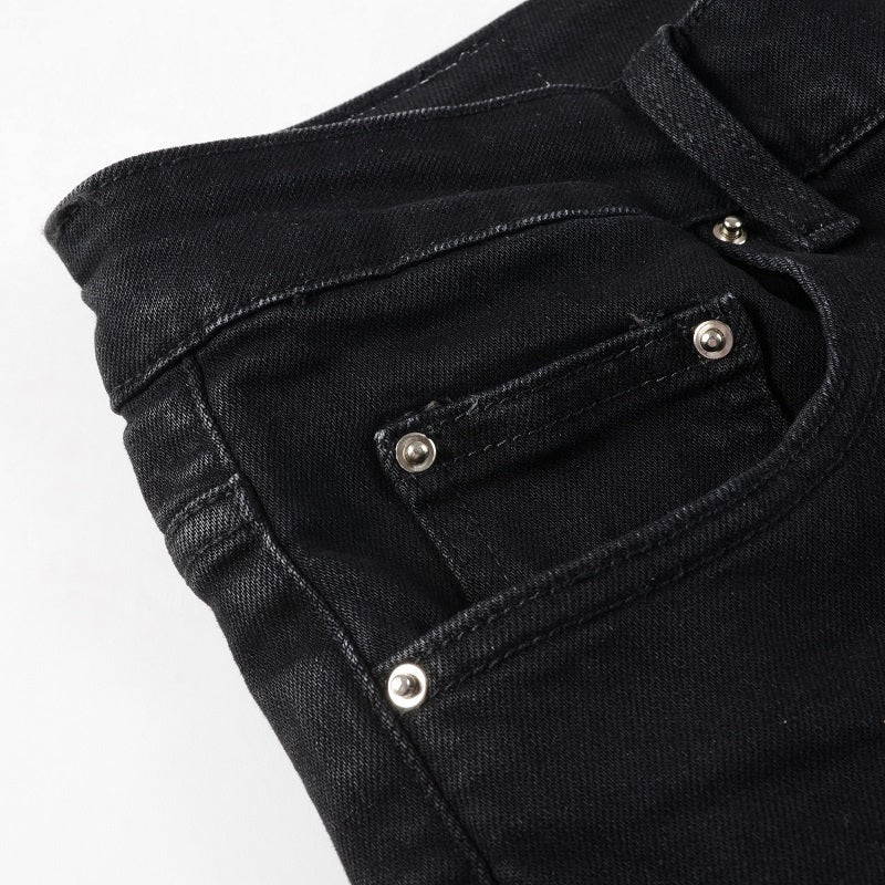 Black Stretch Slim Fitting Jeans 0 - Tophatter Daily Deals