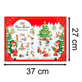 Bonne Maman Christmas Advent Calendar Mini Jars of Conserves & Caramels Advent Calendar - Tophatter Daily Deals
