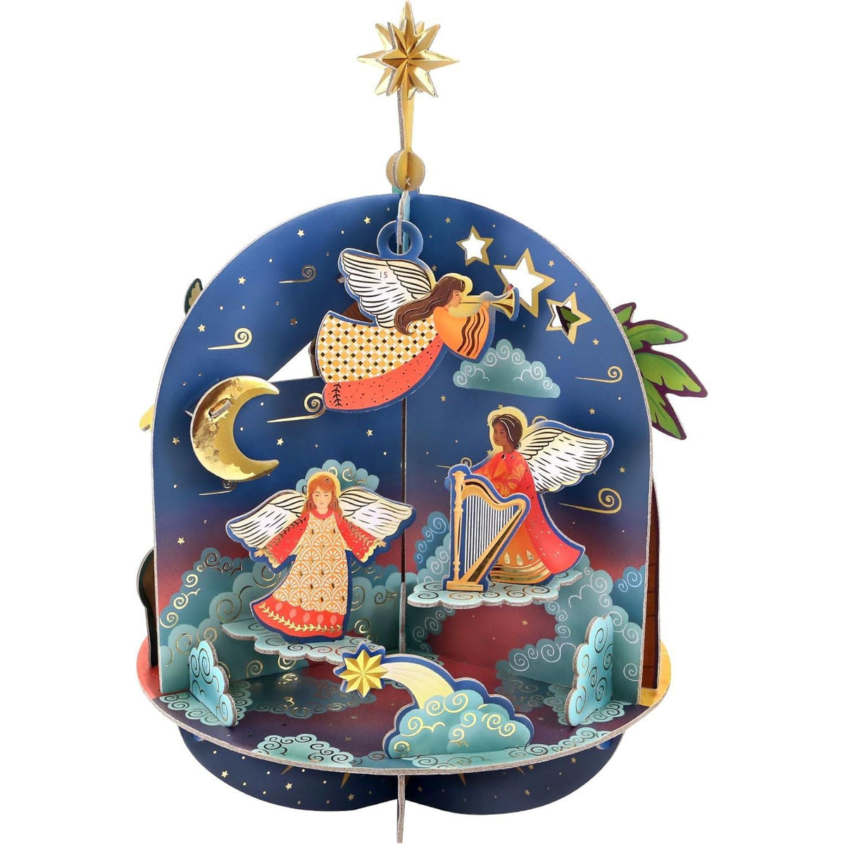 Pop & Build - Nativity Countdown | 3D Pop-up Christmas Advent Calendar Advent Calendar - Tophatter Daily Deals