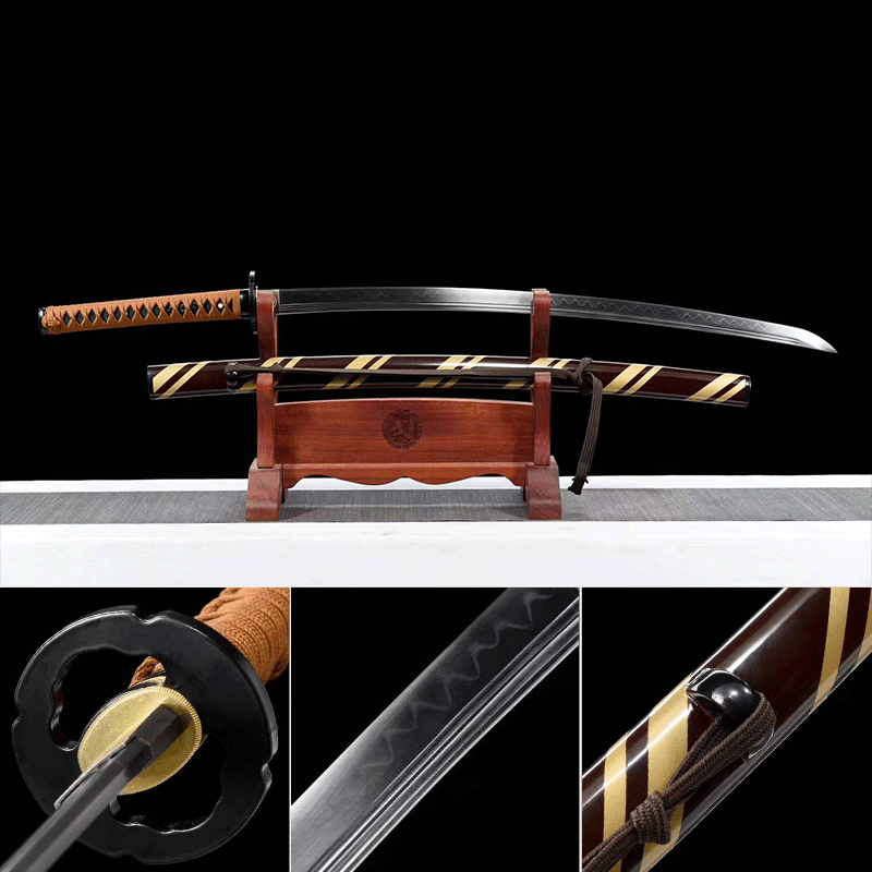 Hand Forged Japanese Samurai Katana Nightfall 曙光 - Tophatter Daily Deals