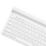 Bluetooth Keyboard Android Can Connect To Mobile Phone Tablet Notebook Mute Cute 0 - Tophatter Daily Deals