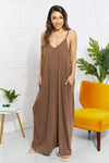 Zenana Full Size Beach Vibes Cami Maxi Dress in Mocha Mocha Casual Dresses - Tophatter Daily Deals